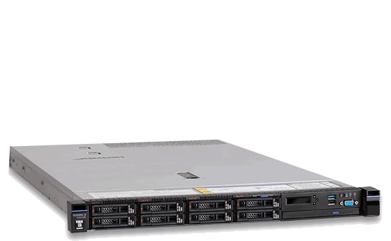 Server IBM X550M5 Rack 1U - CPU E5 -2609v3
