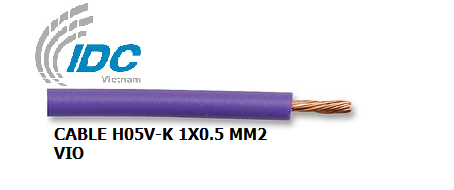 Lapp kabel 4510071 CABLE H05V-K 1X0.5 MM2 VIO