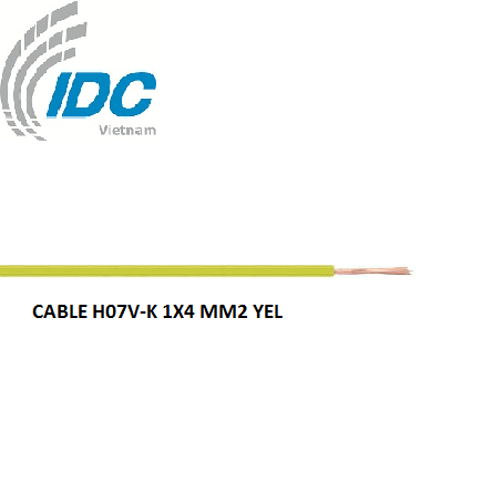Lapp kabel 4520113 CABLE H07V-K 1X4 MM2 YEL