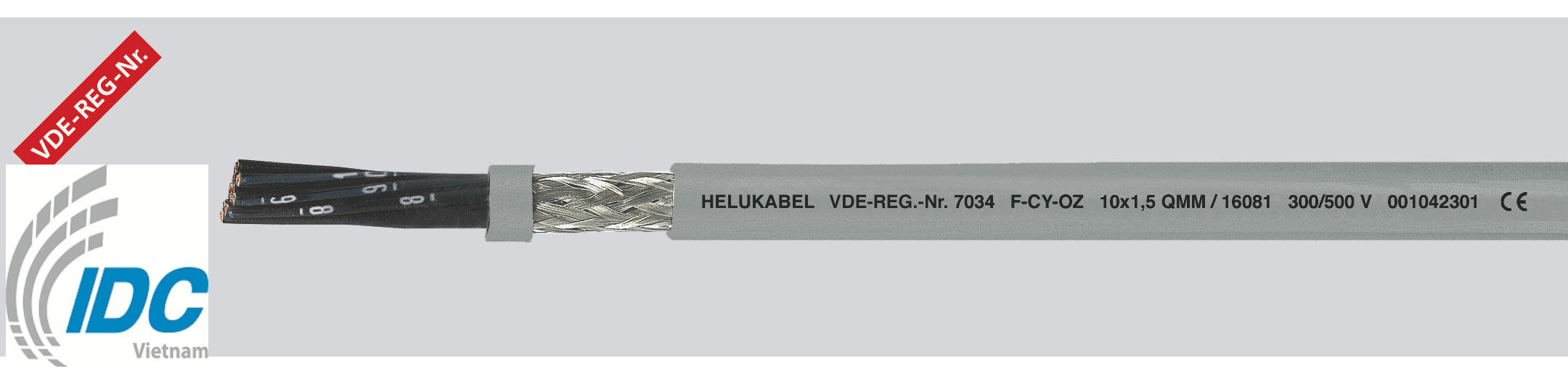 CABLE HELUKABEL F-CY-OZ 36x0,5mm2 (16551)
